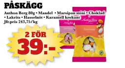 Bonum Matmarknad Anthon Berg Påskägg erbjuda