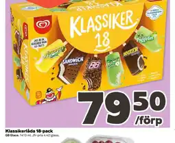 Coop Klassikerlåda 18-pack erbjuda