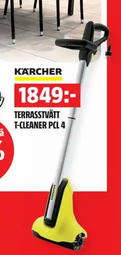 Bauhaus TERRASSTVÄTT T-CLEANER PCL 4 erbjuda