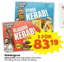Stora Coop Kebab/gyros erbjuda