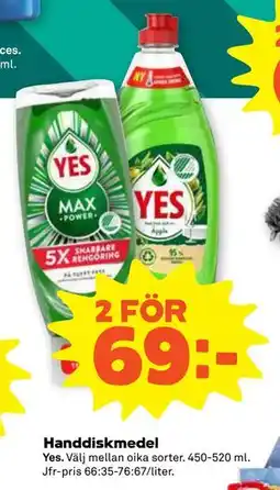 Stora Coop Handdiskmedel erbjuda