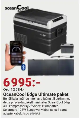 Erlandsons Brygga OceanCool Edge Ultimate paket erbjuda