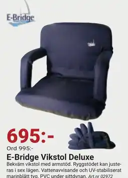 Erlandsons Brygga E-bridge vikstol deluxe erbjuda
