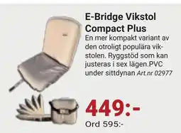 Erlandsons Brygga E-bridge vikstol compact plus erbjuda