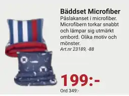 Erlandsons Brygga Bäddset microfiber erbjuda