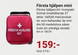 Erlandsons Brygga Första hjälpen mini erbjuda