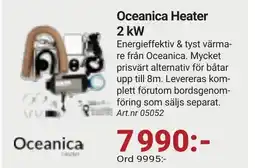 Erlandsons Brygga Oceanica Heater 2 kW erbjuda