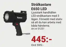 Erlandsons Brygga Strålkastare E650 LED erbjuda