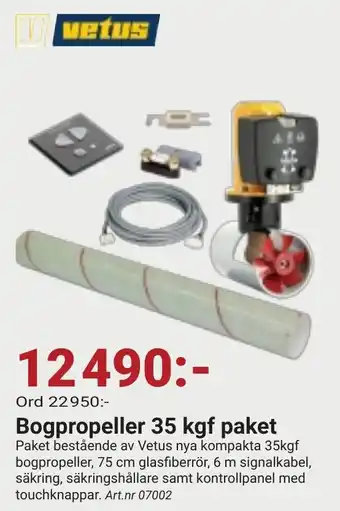Erlandsons Brygga Bogpropeller 35 kgf paket erbjuda