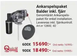 Erlandsons Brygga Ankarspelspaket Balder inkl. fjärr erbjuda