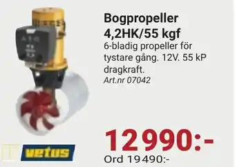 Erlandsons Brygga Bogpropeller 4,2HK/55 kgf erbjuda