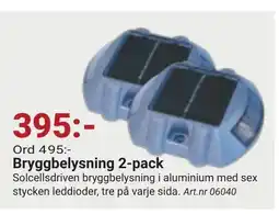 Erlandsons Brygga Bryggbelysning 2-pack erbjuda