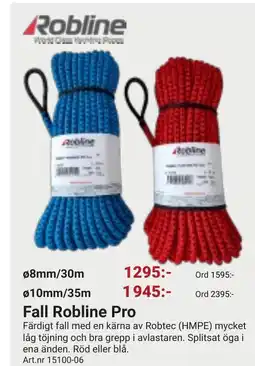 Erlandsons Brygga Fall Robline Pro erbjuda