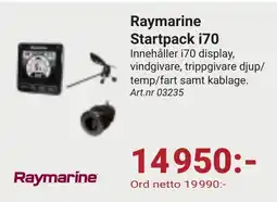 Erlandsons Brygga Raymarine Startpack i70 erbjuda