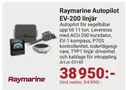 Erlandsons Brygga Raymarine Autopilot EV-200 linjär erbjuda