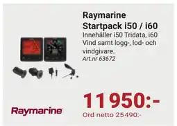 Erlandsons Brygga Raymarine Startpack i50/i60 erbjuda