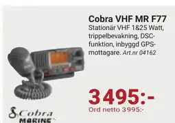 Erlandsons Brygga Cobra VHF MR F77 erbjuda
