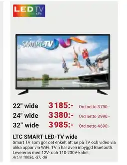 Erlandsons Brygga LTC SMART LED-TV wide erbjuda