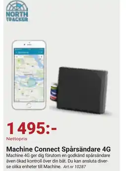 Erlandsons Brygga Machine Connect Spårsändare 4G erbjuda