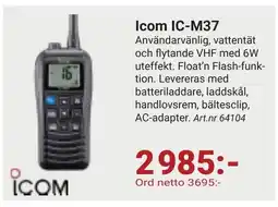 Erlandsons Brygga Icom IC-M37 erbjuda