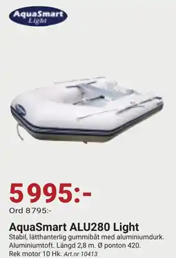 Erlandsons Brygga AquaSmart ALU280 Light erbjuda