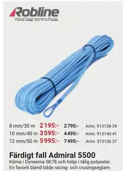 Erlandsons Brygga Färdigt fall Admiral 5500 erbjuda