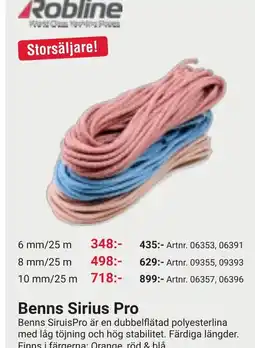 Erlandsons Brygga Benns Sirius Pro erbjuda