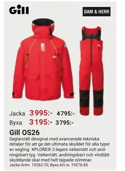 Erlandsons Brygga Gill OS26 erbjuda