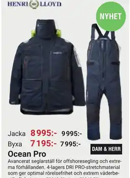 Erlandsons Brygga Ocean Pro erbjuda