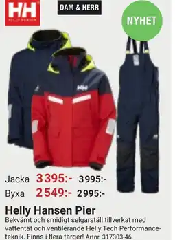 Erlandsons Brygga Helly Hansen Pier erbjuda