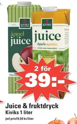 Nära dej Juice & fruktdryck erbjuda