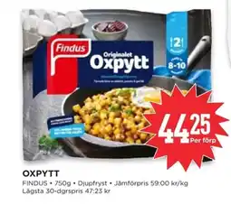 Willys FINDUS Oxpytt erbjuda