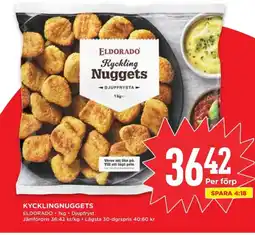 Willys ELDORADO Kycklingnuggets erbjuda