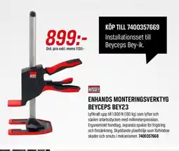 Swedol Enhands monteringsverktyg beyceps BEY23 erbjuda