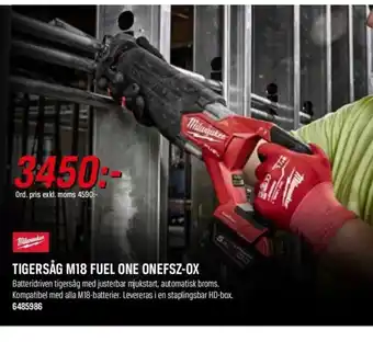 Tigersåg M18 fuel one ONEFSZ-OX