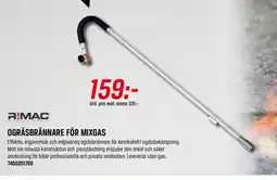 Swedol Ogräsbrännare för mixgas erbjuda