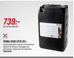 Swedol Terra 2200 Utto erbjuda