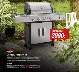 Swedol Gasolgrill triton PTS 4.1 erbjuda
