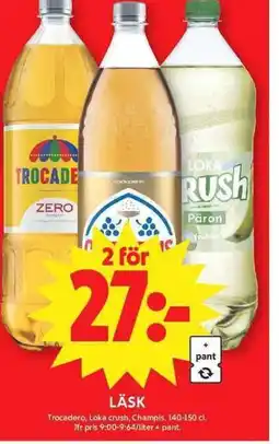 ICA Maxi Läsk erbjuda