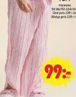 ICA Maxi Plisserad byxa erbjuda