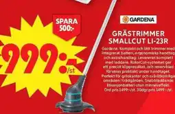 ICA Maxi Grästrimmer smallcut LI-23R erbjuda