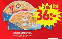 ICA Maxi Polarbröd Jubileumskaka erbjuda