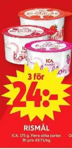 ICA Maxi ICA Rismål erbjuda