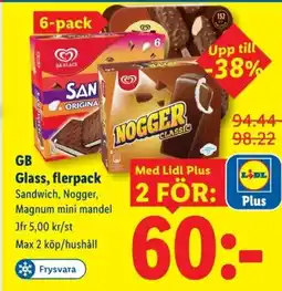 Lidl GB Glass, flerpack erbjuda