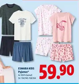 Lidl ESMARA KIDS Pyjamas erbjuda