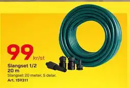 Byggmax Slangset 1/2 20 m erbjuda