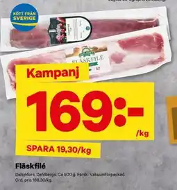 City Gross Fläskfilé erbjuda