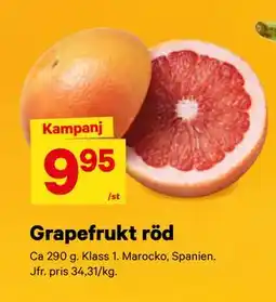 City Gross Grapefrukt röd erbjuda