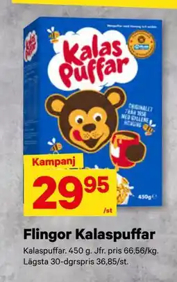 City Gross Flingor Kalaspuffar erbjuda