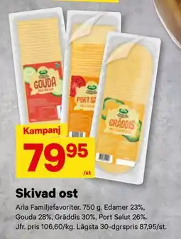 City Gross Skivad ost erbjuda